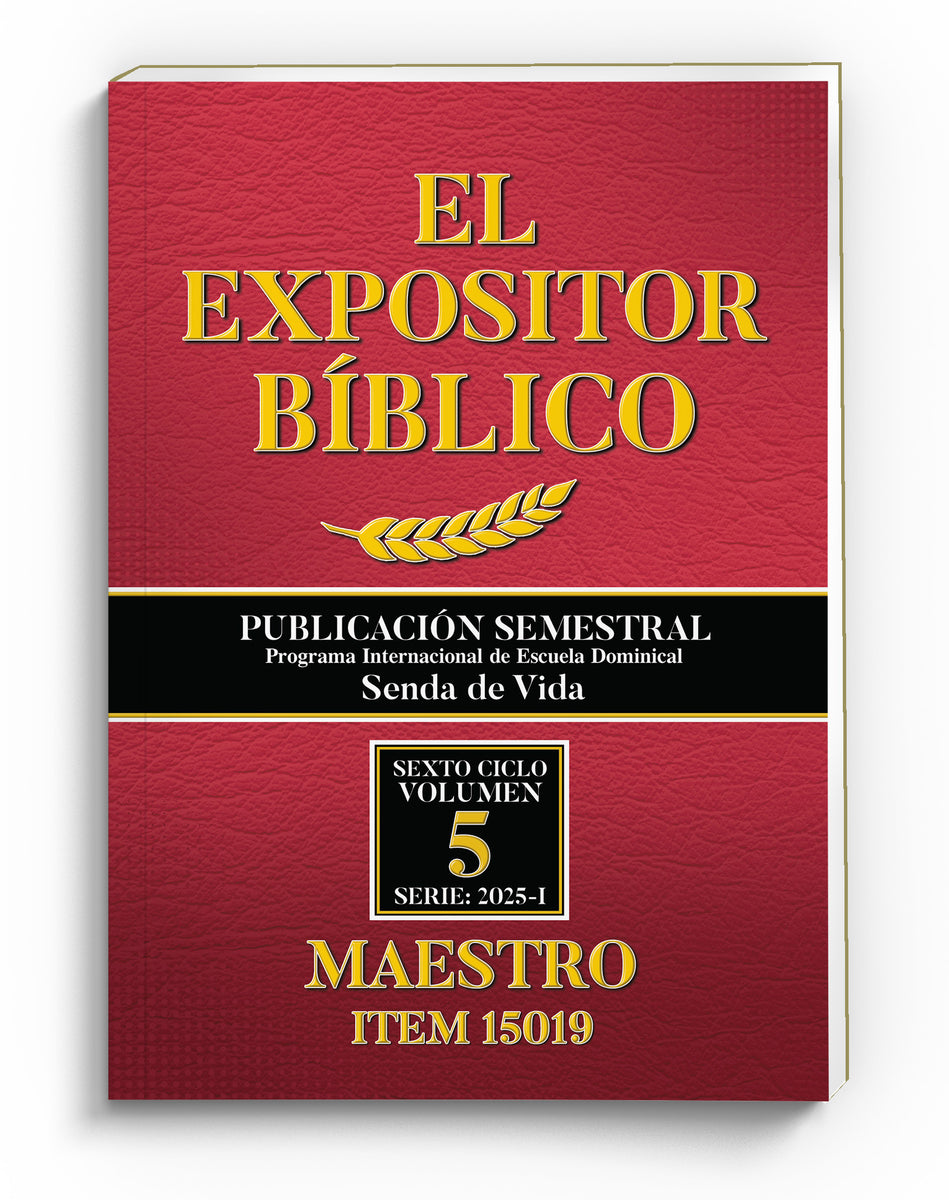 Senda De Vida Expositor 2025 – 15028 Expositor Alumno Letra Grande II-2025 – PWYCO